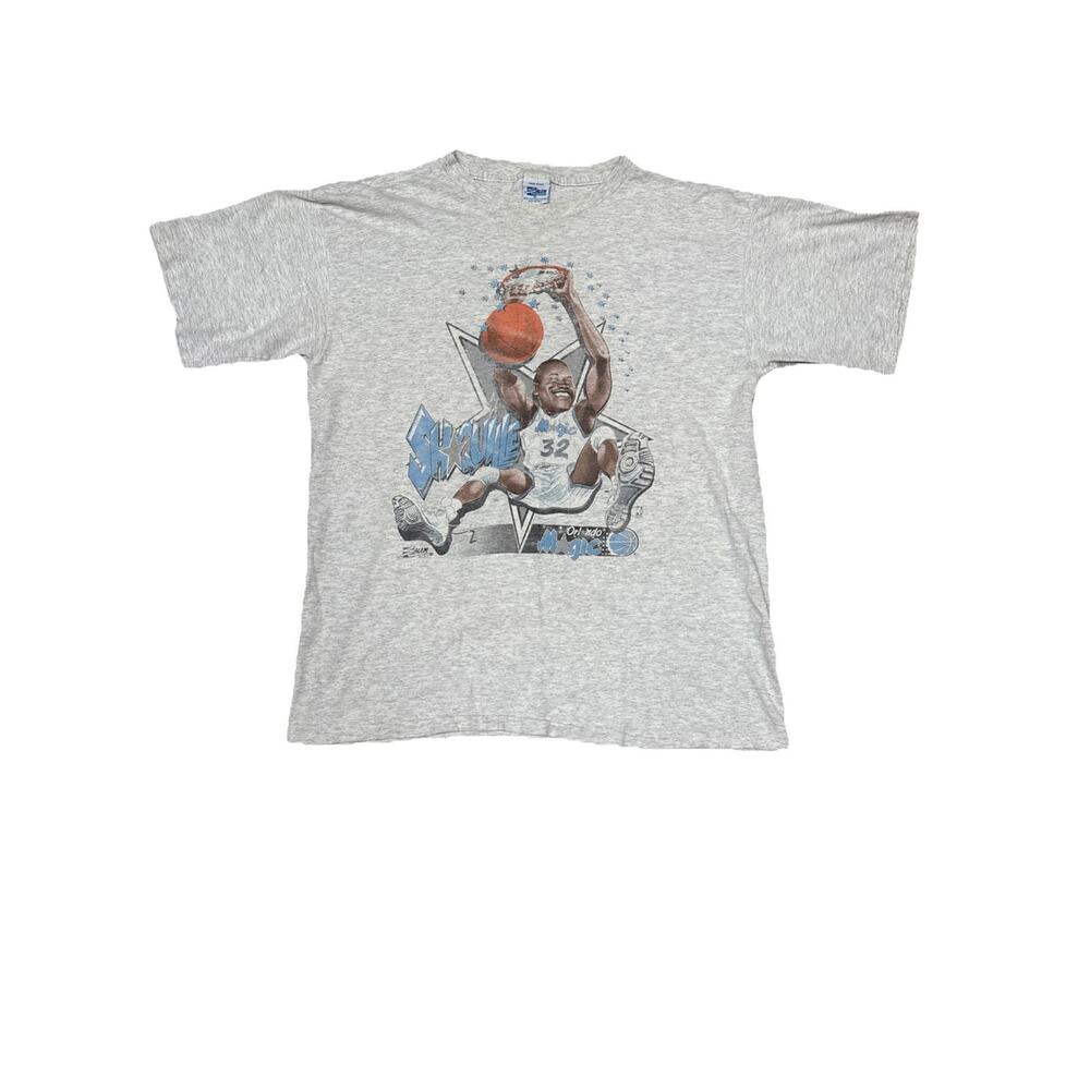 Vintage Shaq t shirt mens XL Salem Sportswear Orlando magic caricature 1992
